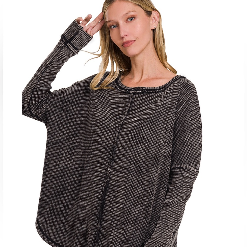 🎀🎀🎀Waffle knit top🎀🎀🎀